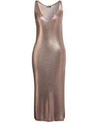 Elisabetta Franchi - Midi Dress Viscose - Lyst