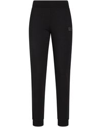 EA7 - Pants Cotton, Modal, Elastane - Lyst