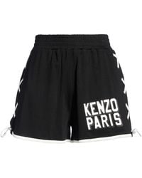 KENZO - Shorts & Bermuda Shorts Rayon, Cotton - Lyst