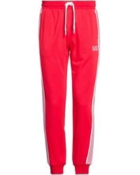 EA7 - Pants Cotton, Polyester, Elastane - Lyst