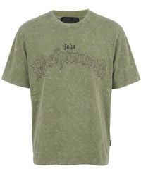 John Richmond - Military T-Shirt Cotton - Lyst