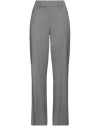 Ganni - Pants Ecovero Viscose, Recycled Polyamide, Elastane, Polyester - Lyst