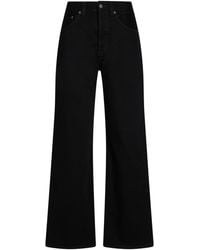 Acne Studios - Jeans Organic Cotton, Cow Leather - Lyst