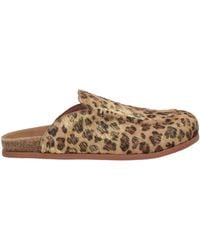 Emanuélle Vee - Sand Mules & Clogs Leather - Lyst