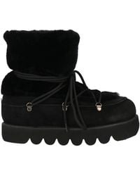 Eqüitare - Martin Ankle Boots Leather, Shearling - Lyst