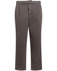 Barena - Taupe Pants Cotton, Elastane - Lyst