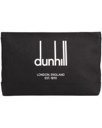 dunhill - Handbag Textile Fibers, Leather - Lyst