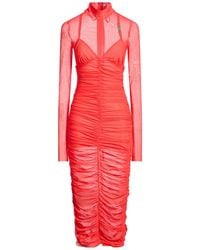 Versace Jeans Couture - Midi Dress - Lyst