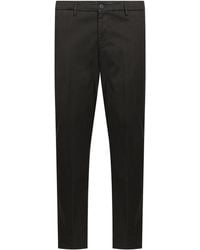 RE_HASH - Charcoal Pants Cotton, Modal, Elastane - Lyst