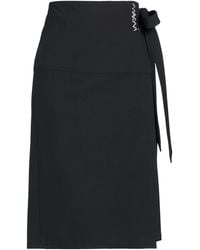 Marni - Midi Skirt Polyester, Virgin Wool, Elastane - Lyst