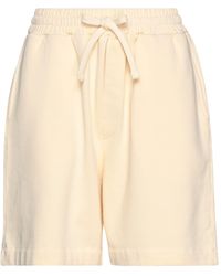 Femme Vêtements Shorts Shorts longs et longueur genou Chemise oversize à coupe crop Synthétique Nanushka en coloris Rose 