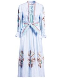 Lug Von Siga - Midi Dress Cotton - Lyst