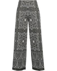 Circus Hotel - Light Pants Viscose, Polyester, Cotton - Lyst