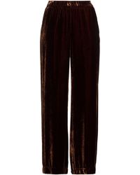 Diega - Pants Viscose, Silk - Lyst