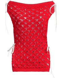 MSGM - Top Cotton - Lyst