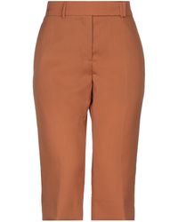 Rochas Cropped Trousers - Brown