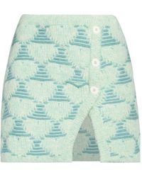Marco Rambaldi - Light Mini Skirt Synthetic Fibers, Alpaca Wool, Wool, Cotton, Merino Wool - Lyst