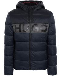 HUGO - Down Jacket - Lyst