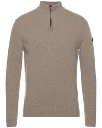 Paul & Shark - Khaki Turtleneck Wool, Polyamide - Lyst
