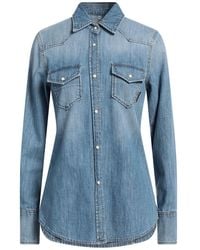 Moorer - Denim Shirt - Lyst