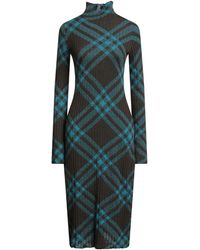 Burberry - Midi Dress Polyamide, Mohair Wool, Wool - Lyst