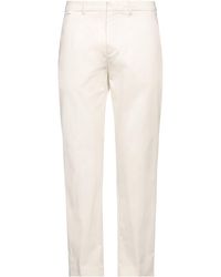 The Seafarer - Ivory Pants Cotton, Elastane - Lyst