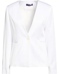 Trussardi - Blazer Cotton, Polyester, Elastane - Lyst