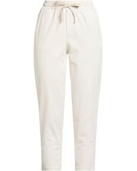 White Wise - Pants Cotton, Elastane - Lyst