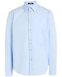 Versace - Sky Shirt Cotton, Polyester - Lyst