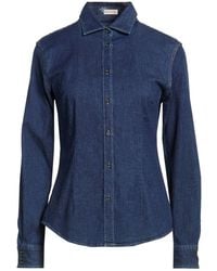 Camicettasnob - Denim Shirt Cotton, Elastane - Lyst