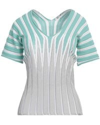 Kangra - Sweater Cotton, Viscose, Metallic Fiber - Lyst