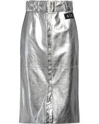 ARMANI EXCHANGE - Midi Skirt - Lyst