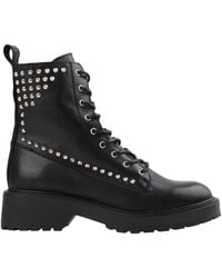 Steve Madden - Tornado-S Bootie Ankle Boots Leather - Lyst