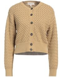 The Great - Sand Cardigan Cotton - Lyst