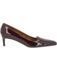 KHAITE - Plum Pumps Leather - Lyst