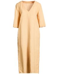 120% Lino - Midi Dresses - Lyst
