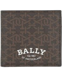 Bally - Wallet Calfskin, Polyacrylic, Cotton, Polyester - Lyst