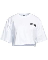 MSGM - T-shirt - Lyst