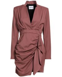 REVISE CONCEPT - Mini Dress Polyester, Viscose, Elastane - Lyst