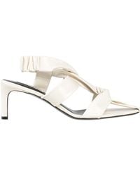 Jil Sander - Leather Ankle-Strap Stiletto Sandals - Lyst