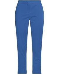 Etro - Pants Cotton, Elastane - Lyst