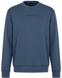ARMANI EXCHANGE - Slate Sweatshirt Modal, Polyester, Elastane - Lyst