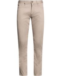 Emporio Armani - Pants Cotton, Elastane - Lyst