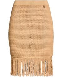 Elisabetta Franchi - Mini Skirt Viscose, Polyamide - Lyst
