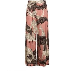 Ottod'Ame - Pants Viscose - Lyst