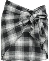 Haveone - Mini Skirt Cotton, Polyester - Lyst