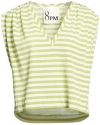 8pm - Top Cotton, Polyester, Polyamide, Metallic Polyester, Elastane - Lyst