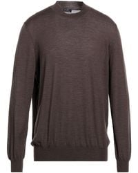 Barba Napoli - Dark Sweater Virgin Wool - Lyst