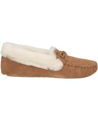 Barbour - Camel Loafers Leather - Lyst