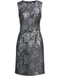 P.A.R.O.S.H. - Mini Dress Polyester, Polyamide, Metallic Fiber - Lyst
